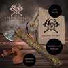 VIKING CRAFT® Wikinger Axt 50cm - Handgefertigte Wikinger Produktbild-Vorschau 3