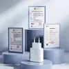 Joyroom TCF15 Dual-Port (A+C) 30W Ladegerät (weiß) Produktbild-Vorschau 10