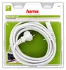 Hama Universal Mains Lead, 5 m, white, 5 m Produktbild-Vorschau 2