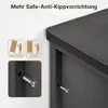 Xbro AP72 Komoda z 8 materiałowymi szufladami, komoda do Podgląd zdjęcia produktu 4