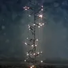 LED Solar Büschellichterkette - Cluster -768 warmweiße LED - 7m - 8 Modi - per USB aufladbar Produktbild-Vorschau