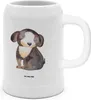Mr. & Mrs. Panda Humpen Hund Entspannen - Weiß - Geschenk, Produktbild-Vorschau 1