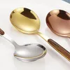 16dílná sada příborů s dřevěnými rukojeťmi a matně zlatými Náhled obrázku produktu 4