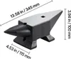 VEVOR Schmiede Amboss Werkzeug Stahlamboss 10 KG Produktbild-Vorschau 8