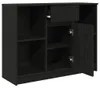 vidaXL Príborník so zásuvkou čierny dub 101x35x76 cm Náhľad obrázku produktu 5