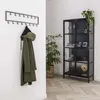 TOJ Living Armadio a muro - 80CM - 15 Ganci - Ganci per Anteprima dell’immagine prodotto 2