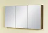 Quentis Spiegelschrank Breite 120 cm, 3 Türen, Holzdekor Produktbild-Vorschau 4