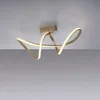 Plafonnier LED laiton mat, intensité lumineuse variable, L Voir les images du produit 10