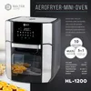 Balter Heißluftfritteuse HL-1200, Friteuse, 12 Liter, Mini Produktbild-Vorschau 7