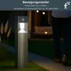 MeLiTec Solar Gartenleuchte SO32 eckig mit Bewegungsmelder, Produktbild-Vorschau 2