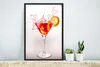 MuchoWow® MuchoWow® Gerahmtes Poster Rot gefärbter Cocktail Produktbild-Vorschau 4