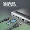 AXAGON HMC-4KX3 USB 5Gbps hub 3x USB-A 2x HDMI+ DP+ GLAN+ Produktbild-Vorschau 6