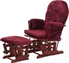Relaxfauteuil HWC-C76, schommelstoel met voetbankje, Productafbeelding-voorbeeld 14