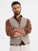 Ombre Clothing Formelle Herrenweste Keremondus beige XXL Produktbild-Vorschau 4
