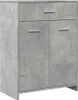 vidaXL Kúpeľňová skrinka Concrete Grey 60x33x80 cm Drevo Náhľad obrázku produktu 1