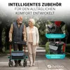 Helavo Leichtgewicht Rollator aus Aluminium faltbar mit Produktbild-Vorschau 8