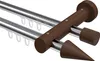 Interdeco Innenlaufstange / Gardinenstange mit Innenlauf Produktbild-Vorschau 1