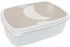 KitchenYeah® Lunchbox Brotzeit Brotdose 17x11 cm Mond - Produktbild-Vorschau 1