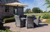 Verstellbarer Gartenstuhl Dublin | Aschgrau | Rattan | 2er Produktbild-Vorschau 2