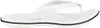 A side view of a white Crocs Crocband Flip sandal. Podgląd zdjęcia produktu