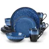 Set di stoviglie, design blu stella, smalto intercambiabile Anteprima dell’immagine prodotto 2