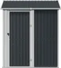 vidaXL Szopa narzędziowa antracyt 192x152,5x237 cm Stal Podgląd zdjęcia produktu 4
