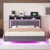 okwish Polsterbett Doppelbett 140 x 200 cm mit Produktbild-Vorschau 3