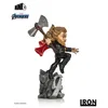 A figurine of Thor from Avengers: Endgame, holding his axe, standing on a rocky base. Náhled obrázku produktu