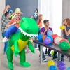 Dinosauří kostým převlek samonafukovací nafukovací kostým Náhled obrázku produktu 2