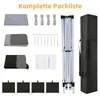 Pavillon 3,6 x 3,6 m, pavillon pliable, chapiteau, tente de Voir les images du produit 4