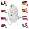 Prodlužovací kabel 3 m / 3 zásuvky / bílý / PVC / 1,5 mm2 Náhľad obrázku produktu