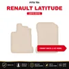 DURBAN Beige Velours-Fußmatten vorne für Renault Latitude Produktbild-Vorschau 17