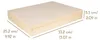 Creative Deco Onbeschilderde Platte Houten A4, 33,2 x 25,2 Productafbeelding-voorbeeld 2
