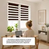 Estika Dvojitá roleta Klemmfix - 70 x 150 cm - Bronzová - Náhled obrázku produktu 4