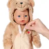 BABY born Bärenanzug, Strampelanzug in Teddy-Optik für 43 Produktbild-Vorschau 6