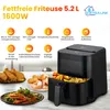 Extralink, friteuse à air chaud de 5,2 litres, 1600 W, avec Voir les images du produit 4