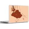 MuchoWow® Laptop Aufkleber Sticker Cover Frau - Abstrakt - Produktbild-Vorschau 6