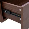 Merax salontafel met glazen blad en lades, woonkamertafel Productafbeelding-voorbeeld 7