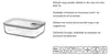 EasyClip glazen vershouddoos 700 ml - Nordic sage Productafbeelding-voorbeeld 10