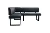 byLIVING Eckbank VANCOUVER / Vintage Mikrofaser anthrazit / Produktbild-Vorschau 4