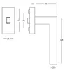 MeinTürgriff Fenstergriff Trento Fenster L-Form Dreh-Kipp Produktbild-Vorschau 5