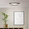 BRILLIANT moderne schwarz braune Holz LED  Deckenleuchte Produktbild-Vorschau 8