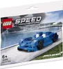 A sealed polybag containing a LEGO Speed Champions McLaren Elva set. Náhled obrázku produktu