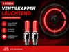 2er Set rote Reflektorstreifen für Fahrrad & E-Bike – Produktbild-Vorschau 3