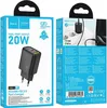 Hoco Chargeur 20W GaN USB-C + USB-A Alimentation | Chargeur Voir les images du produit 3
