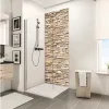 Duschrückwand SCHULTE DecoDesign Verblender hell 255 x 150 Produktbild-Vorschau 1