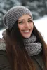 styleBREAKER Uni Strick Beanie Mütze grob gestrickt, Slouch Produktbild-Vorschau 2