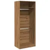 vidaXL Kleiderschrank Artisan-Eiche 80x50x200 cm Produktbild-Vorschau 1