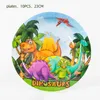 Kindergeschirr-Set Dinosaurier Party Deko Set 61 tlg. Dino Produktbild-Vorschau 5