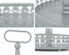 Etagere 2-stöckig Metall Grau Servierständer Cupcake Obst Produktbild-Vorschau 7